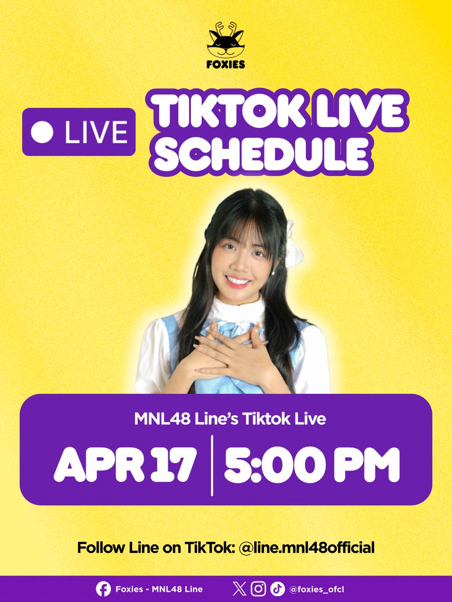 Foxies - MNL48 Line tweet media