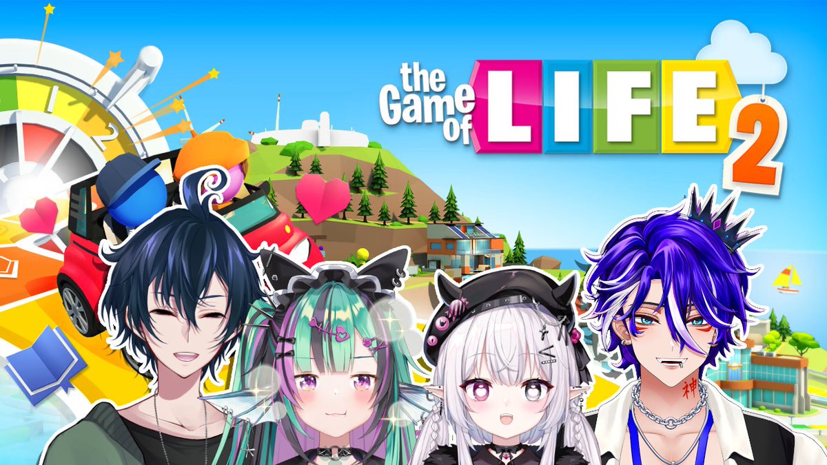 【The Game of Life 2】
w/ Ewick, Hysteria &amp; RiiKami

i'm gonna have the best life ever!! 😙

⏰Fri, 4/17 @ 4PM PST
🔻Stream Link: youtube.com/live/1a9IRWuUv…