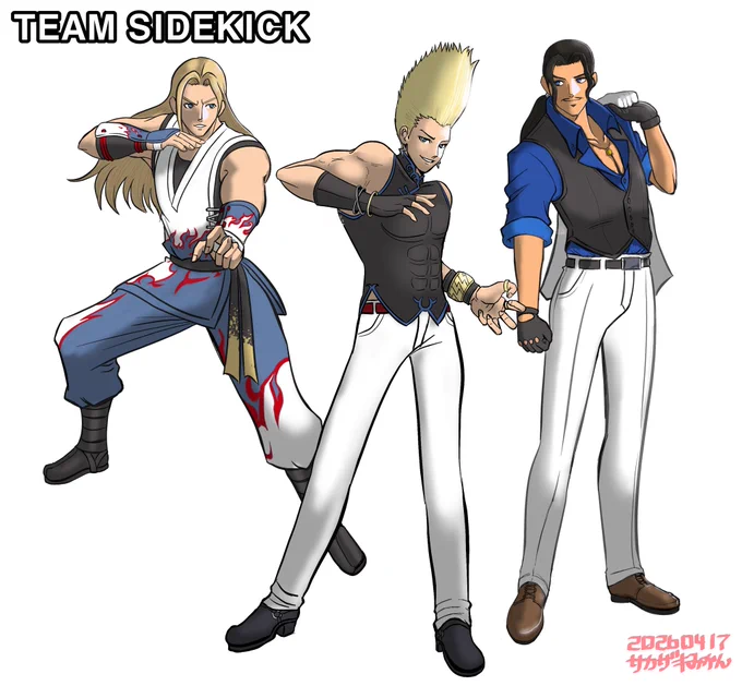 リクエスト頂いたライバルチーム(KOF 15) #餓狼伝説 #KOF #龍虎の拳