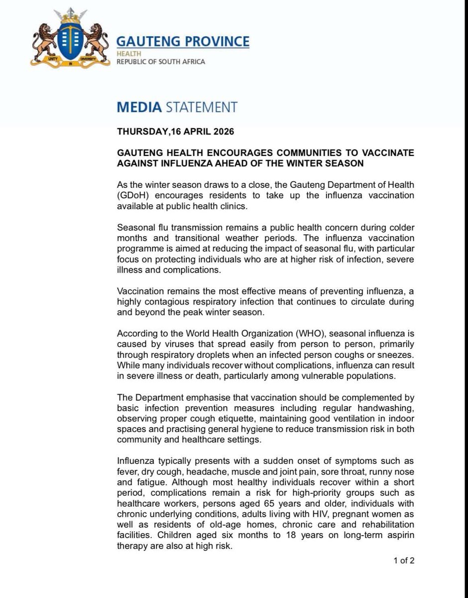 Dr George Mukhari Academic Hospital tweet media