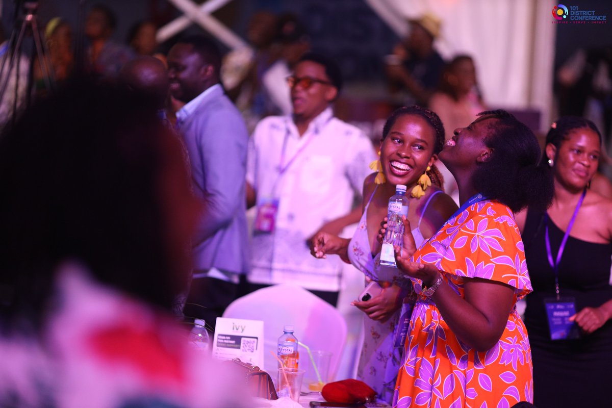 101DISCON's tweet image. What a way to kick things off! 

Last night was full of awards, dancing, and amazing connections. As we step into Day 2, the excitement continues to build. 

Get ready for even more incredible moments ahead!

#RotaryEyamba #Unite4GoodD9213 #DISCON101