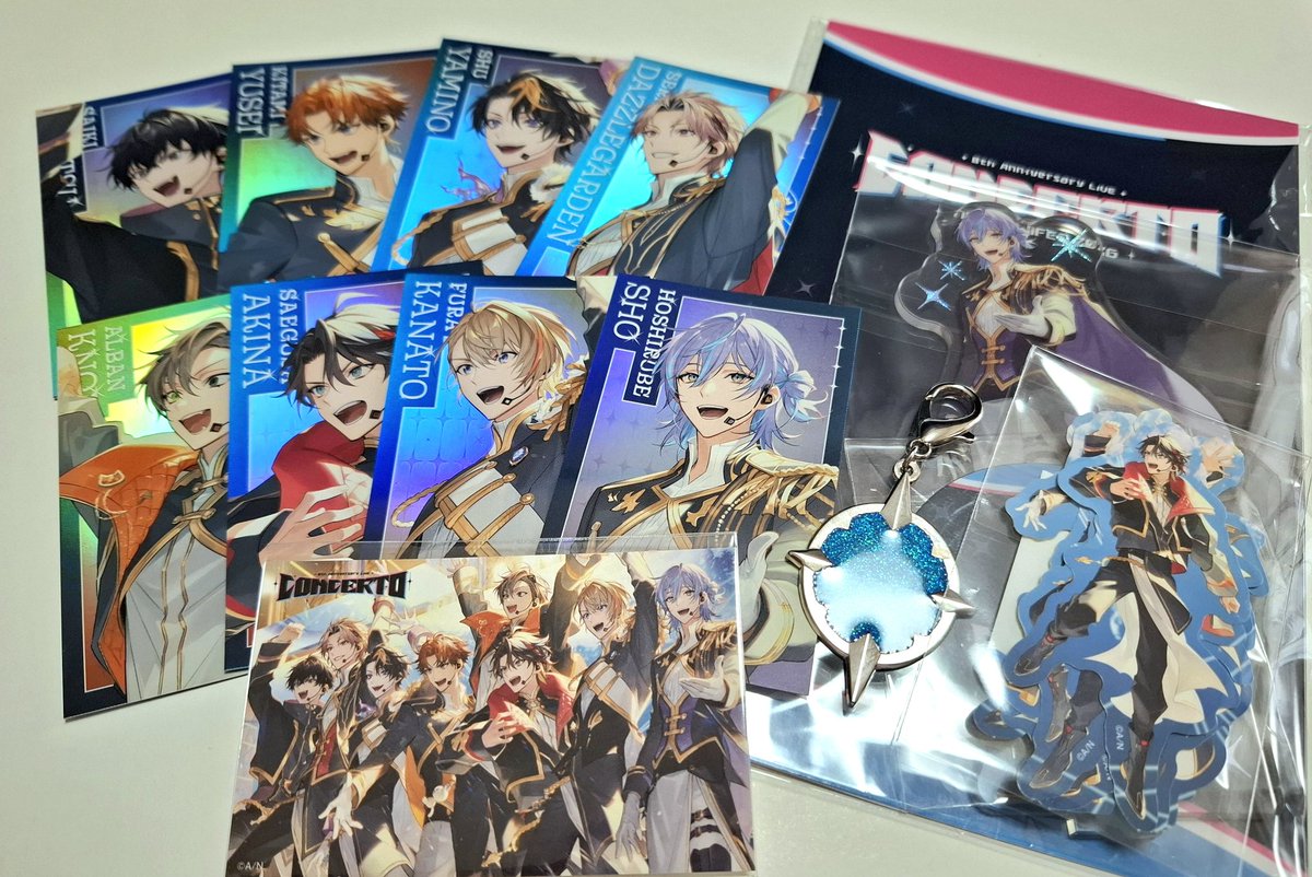 グッズ届いた〜フェス楽しみ