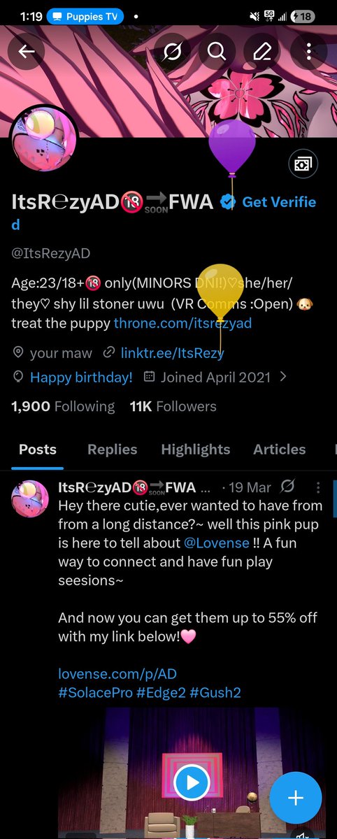 ItsR℮zyAD🔞🔜FWA tweet media