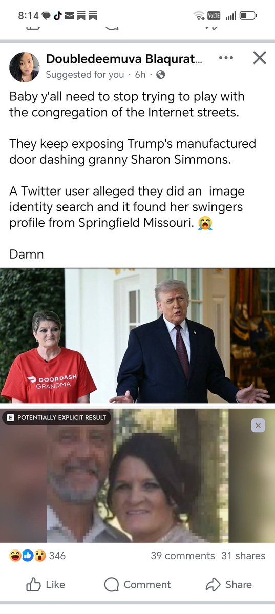 MarilynRautenb1's tweet image. #DonnyClownshow
#TheClownshowContinues
#TrumpisaLaughingStock
Trump is a JOKE.
Republicans are a JOKE

It seems as if #DoorDashGrandma gets around.