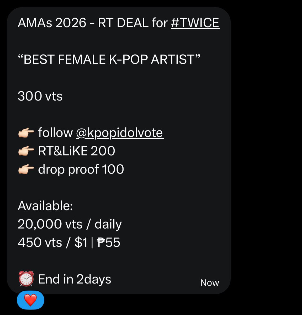 TWICE POLLS tweet media