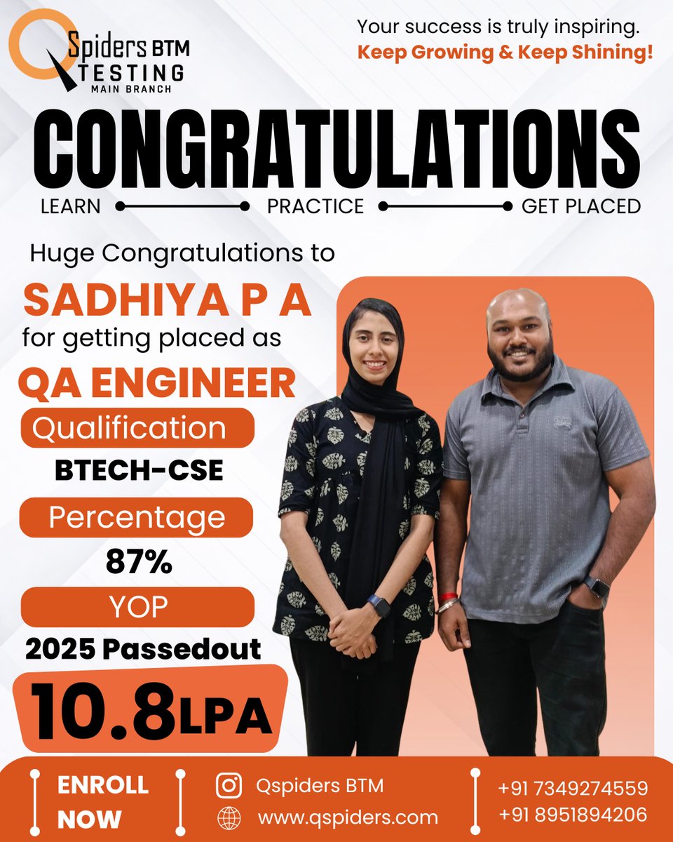 QSpiders, JSpiders & PySpiders BTM Layout tweet media