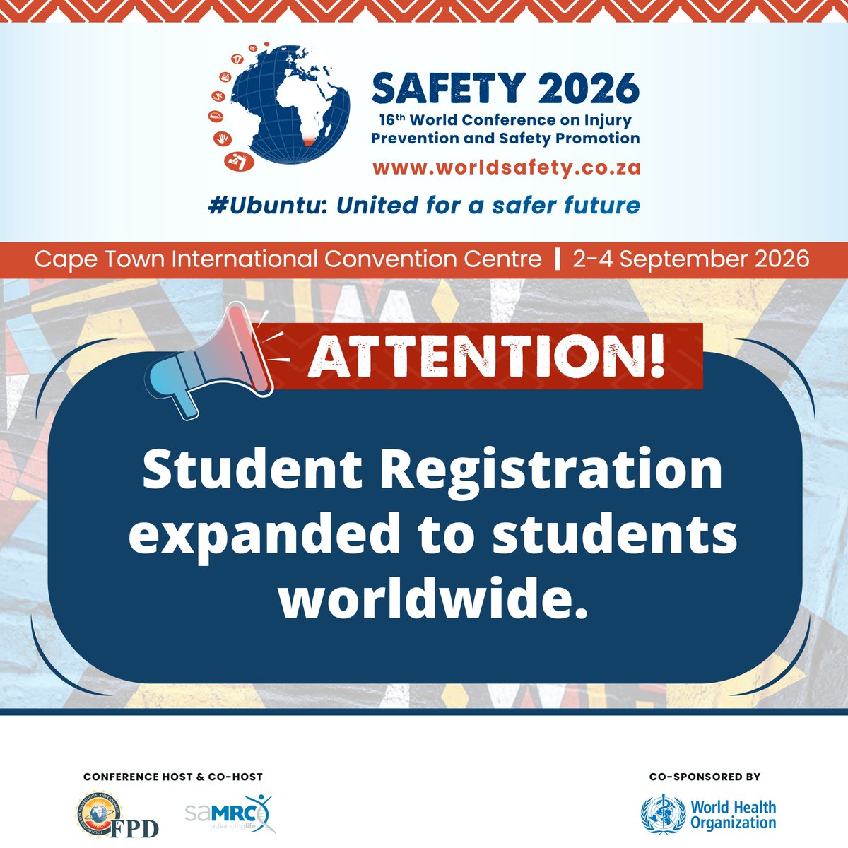 World Conf. Injury Prevention & Safety Promotion tweet media
