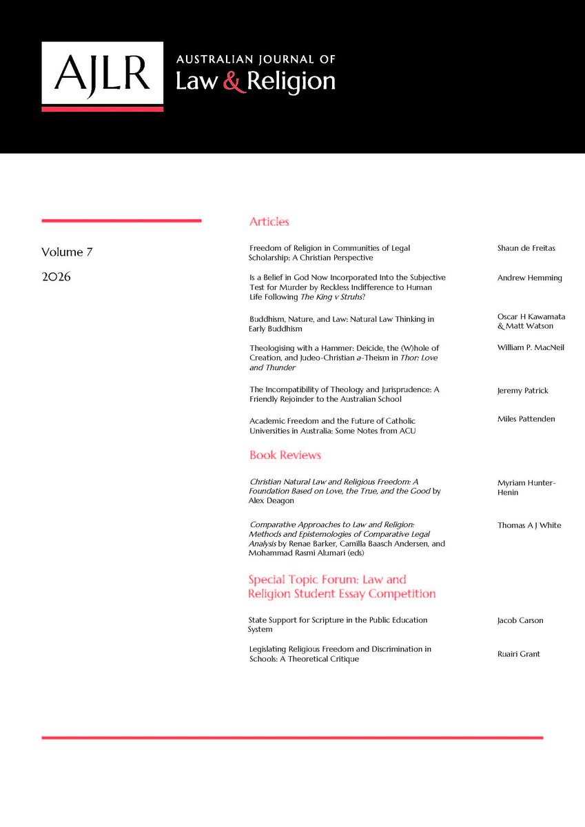 AusJLR's tweet photo. We are pleased to advise that Volume 7 of the AJLR has now been published online. It is free to read and download here: https://t.co/nDZIzougBN https://t.co/eyhzmd40E6