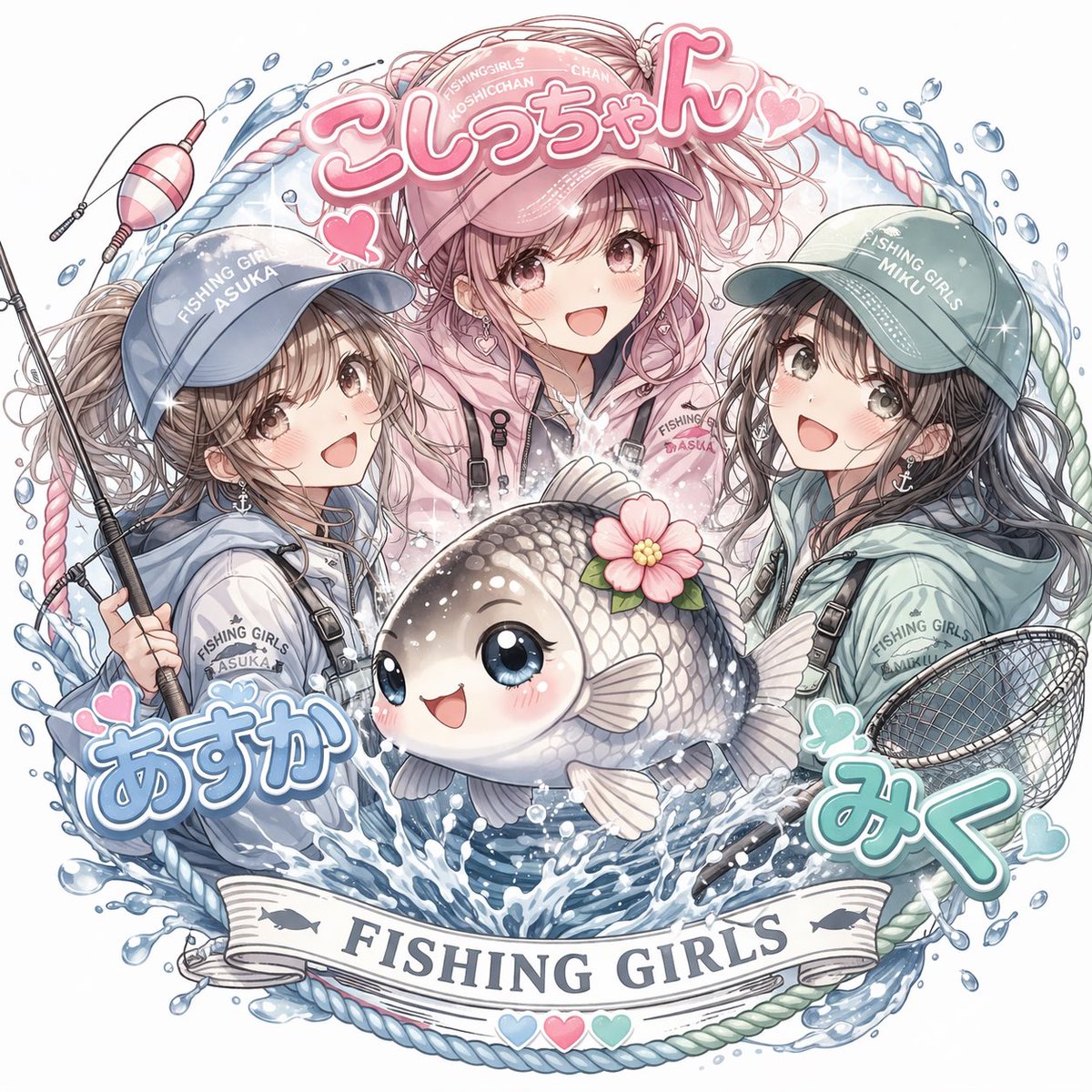 Asuka。釣り初心者🎣🐈🐾 tweet media