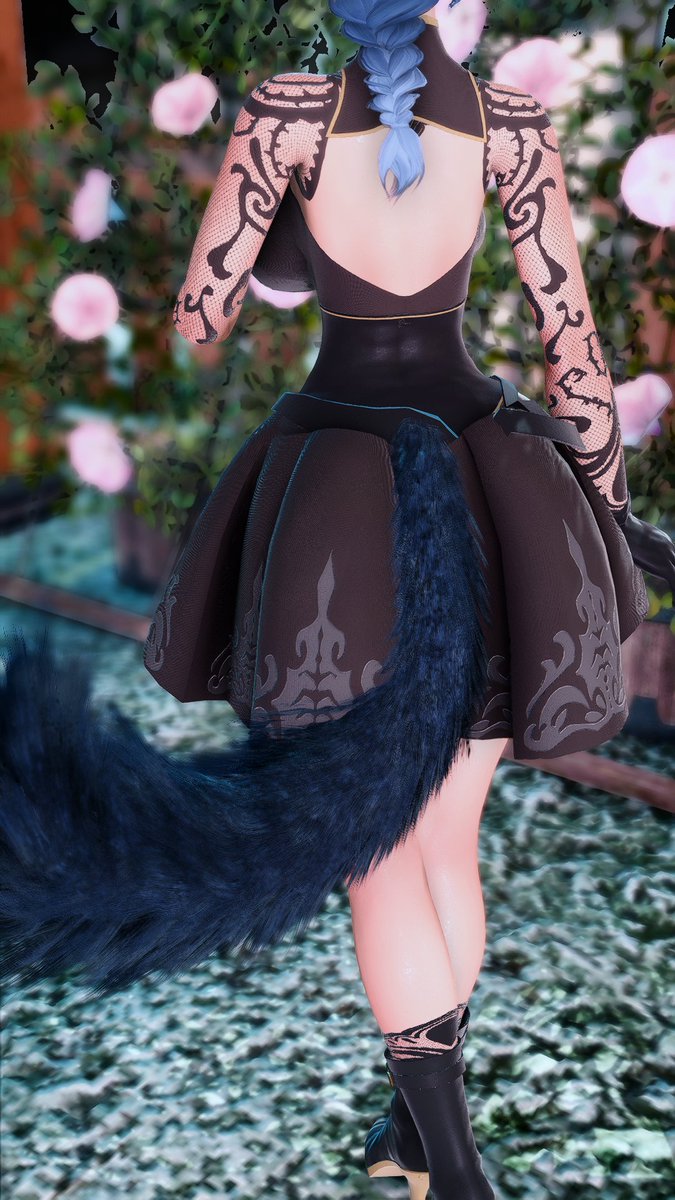 Morinashi's tweet photo. And next outfit preview~ still need to improve materials, rigging and finish a couple accessories, more soon:tm: https://t.co/UYh42JytU3