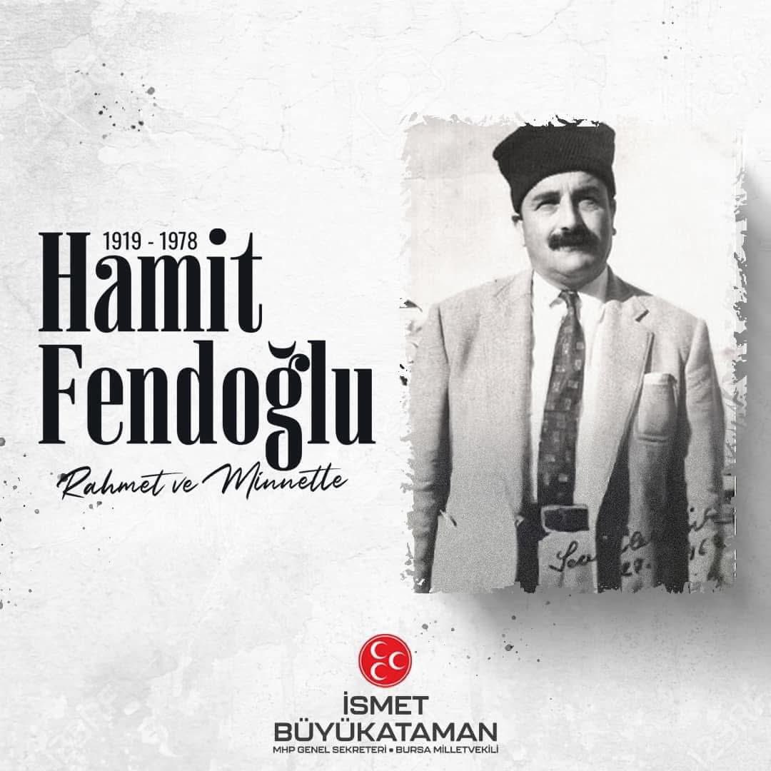 Malatya belediye başkanı iken uğradığı hain saldırı sonucu şehit olan Hamit FENDOĞLU'nu şehadetinin yıl dönümünde rahmet, minnet ve dualarla anıyorum.
Ruhu şad olsun.