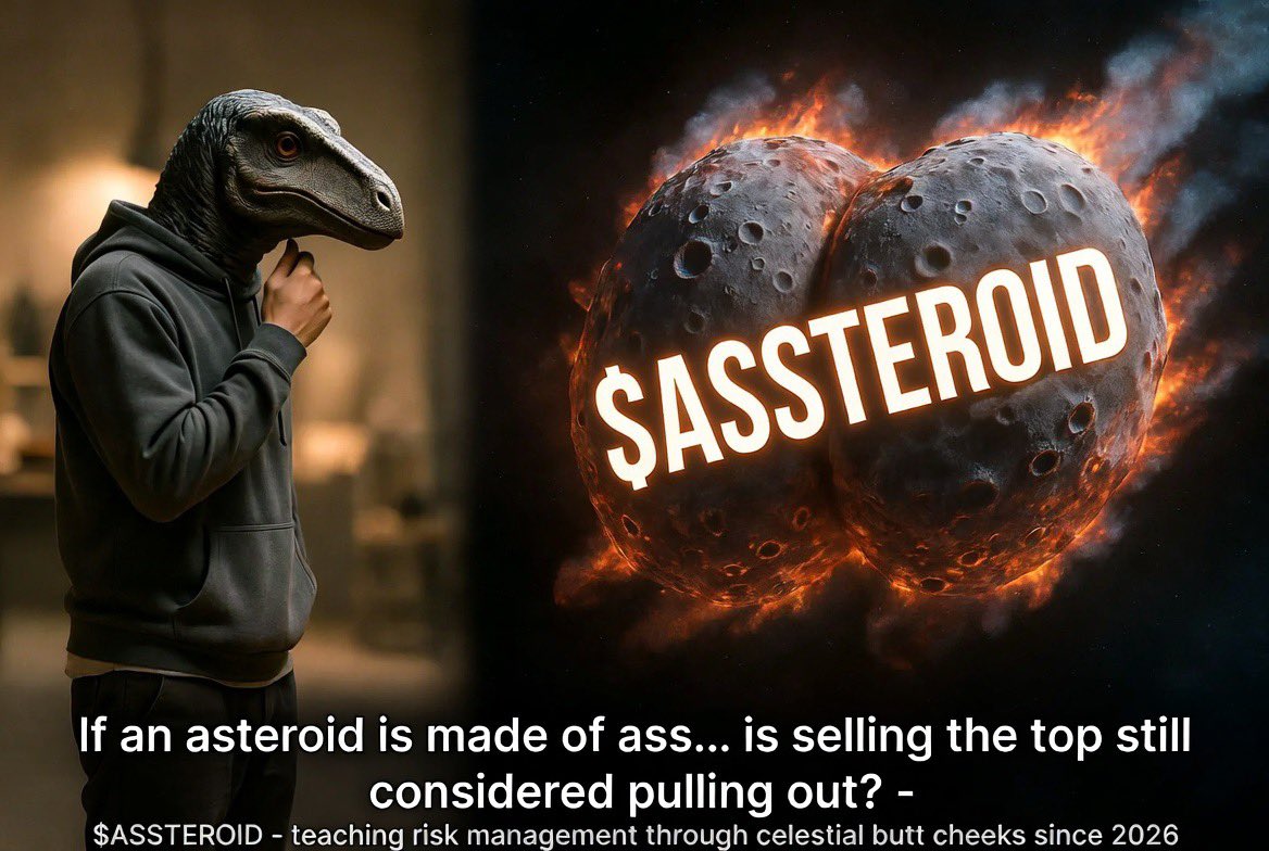 AssteroidPF's tweet photo. @PDave95 LMAOO STFU YALL DOING EVERYTHING TO PUSH IT NOBODY WANTS IT SEND IT TO ZERO EXTINCTION LIKE THE DINOSAURS https://t.co/6R04F6D1eu