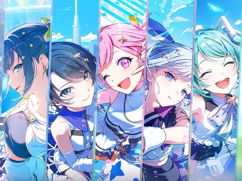 もしかして今回のワールドリンクイベントってPUメンバー全員髪型同じになるのかな？？ 🤔
全員ショートのサイドテールみたいな感じに見える.....