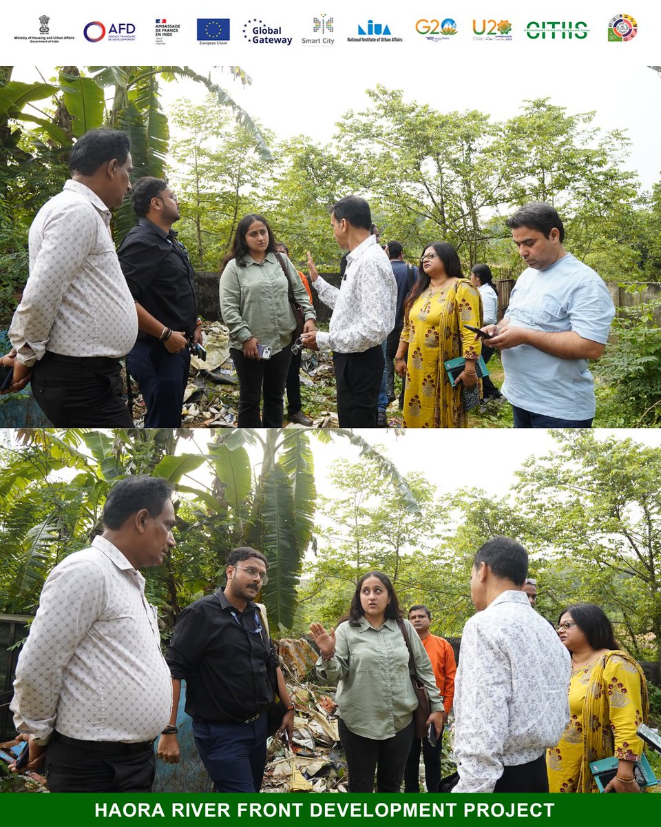 hrfdproject's tweet photo. DAY 1 | AFD Delegates, NIUA and ASCL Officials during their field visit to the Barjala Mechanical Workshop, Chandinamura (South Zone) under CITIIS 2.0.
An on-ground assessment and observations aimed at enhancing efficiency and building a more resilient urban ecosystem. 
 #CITIIS https://t.co/HNGgvJQetn