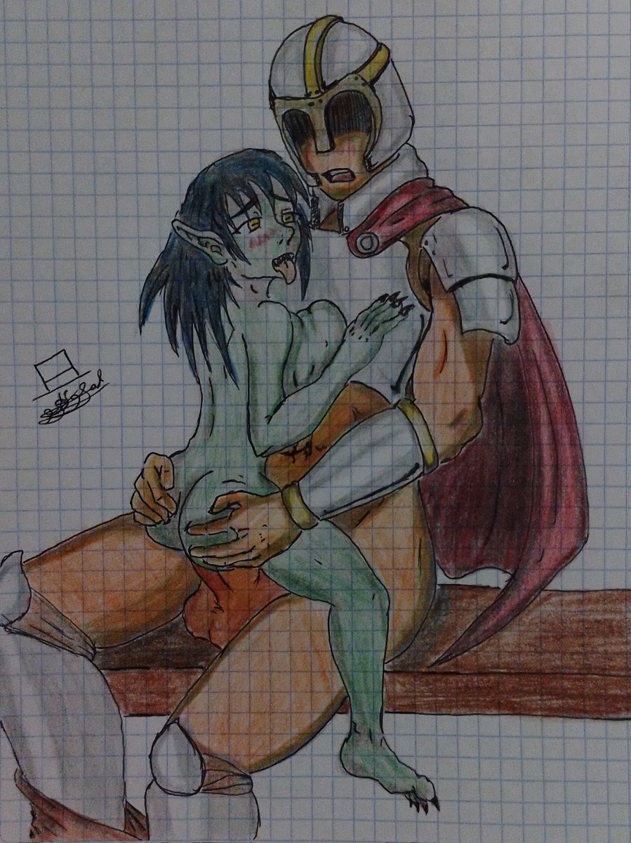 Srtrexdibujo's tweet photo. #fanart 
#hentaiِart 
#medieval
#Goblyn 
#caballero
#sekai 
#dibujo
#romancehot
#girlsmonster
#chicasmonstruo
#drawingsㅤㅤ 
#follower
#hentaiِ https://t.co/KfuF4N5gTI