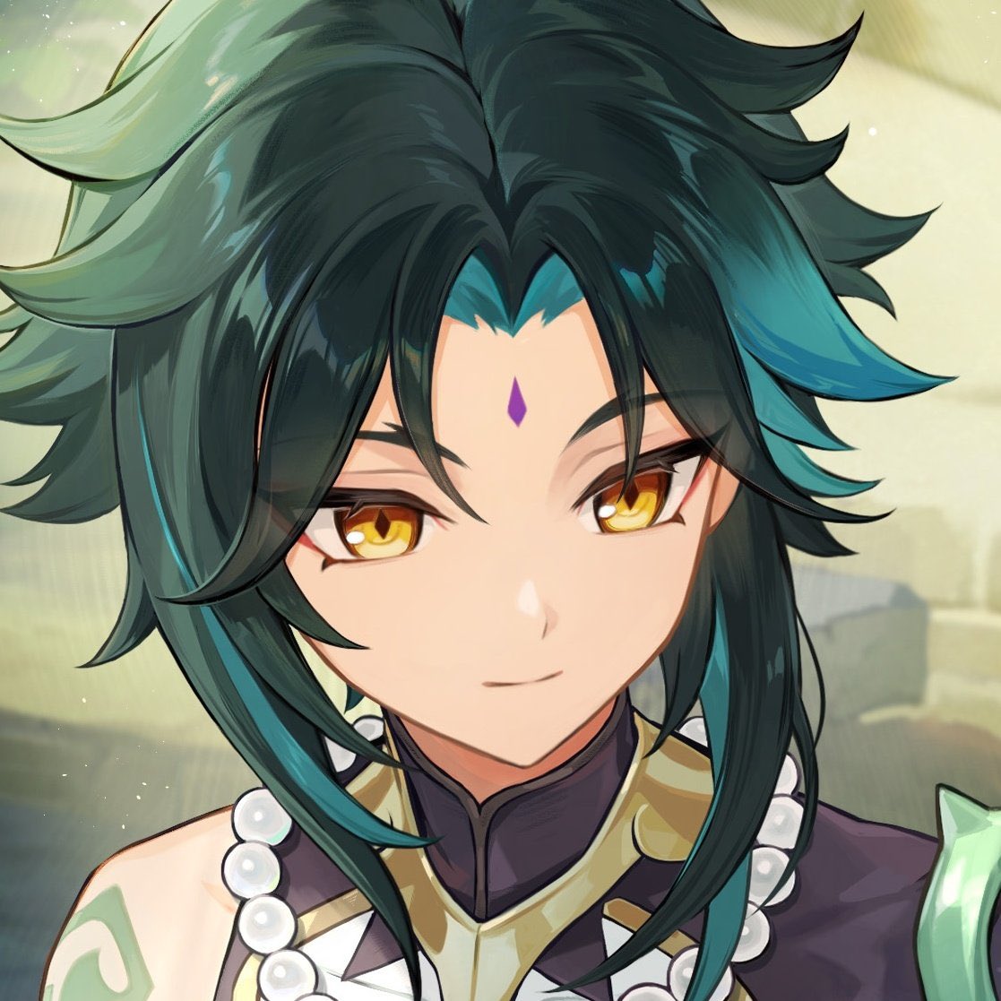 dawnvindr's tweet photo. Characters who dont smile often but when they smile it lightens up everything around them☹️ and theyre usually the sweetest characters ever oh Diluc how much your subtle smile means to me https://t.co/wK9FuBYwVb