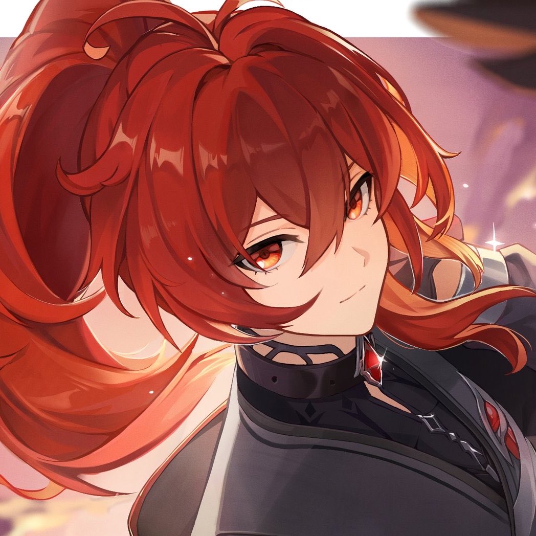 dawnvindr's tweet photo. Characters who dont smile often but when they smile it lightens up everything around them☹️ and theyre usually the sweetest characters ever oh Diluc how much your subtle smile means to me https://t.co/wK9FuBYwVb