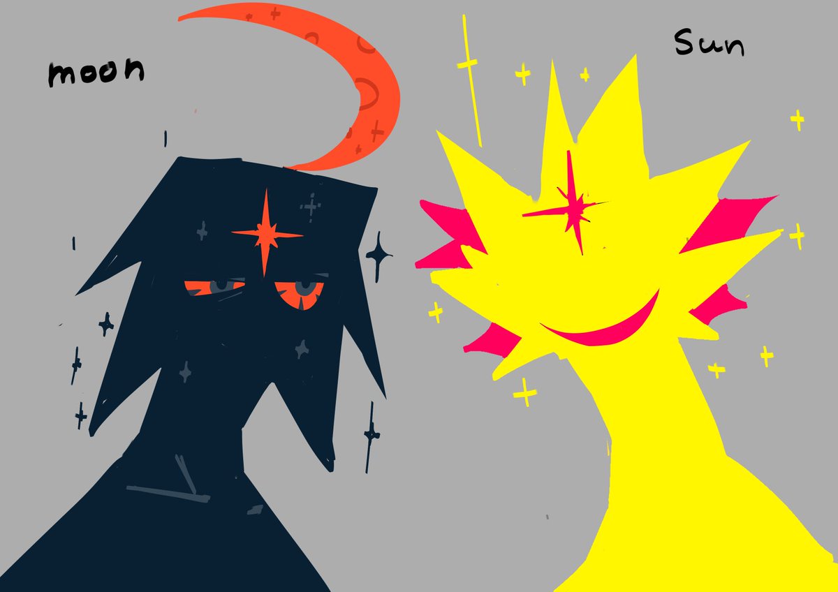 太陽と月
同一人物
#人外
#オリキャラ