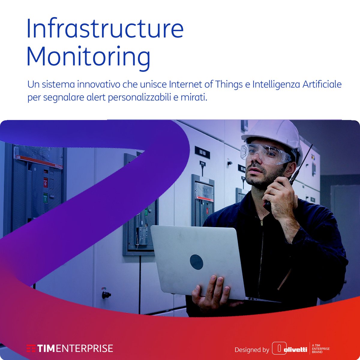 OlivettiOnline's tweet photo. Scopri i vantaggi di #InfrastructureMonitoring, la soluzione @TIM_Enterprise powered by #Olivetti che unisce #IoT e #AI per monitorare infrastrutture complesse come gasdotti, dighe, ponti o impianti industriali ๐ฐ๐ฒ
Info e contatto su โก๏ธ https://t.co/fyVmOBCz07
#TIMEnterprise https://t.co/IYPLPBLQvY