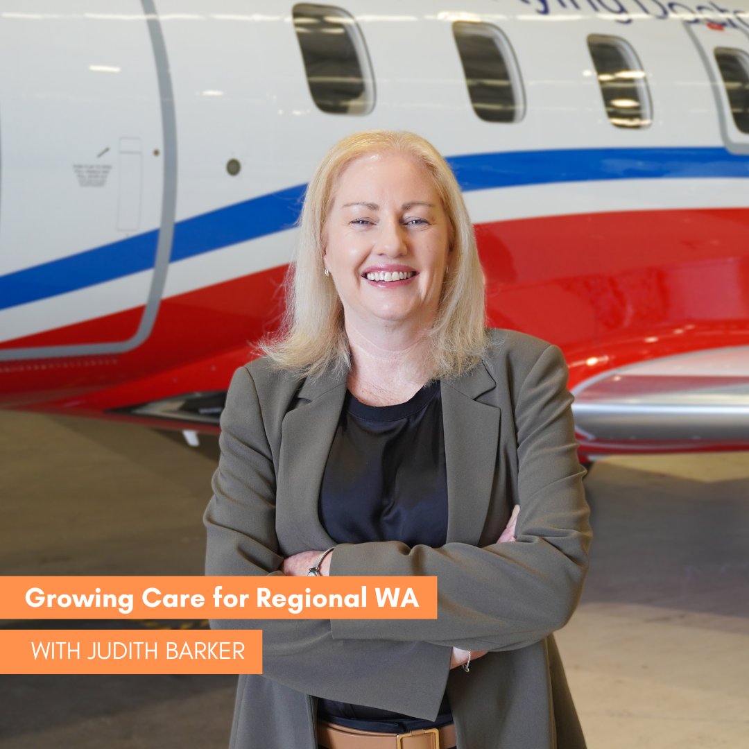 RRRNetwork's tweet photo. Judith Barker, CEO of RFDS Western Operations, joined Triple M’s Rural Focus to discuss leading one of Australia’s vital aeromedical services, the Geraldton base, and Flying Doctor Day. 

Check out the full interview here - https://t.co/xSKn8LAH4H https://t.co/zbEHap8ylK