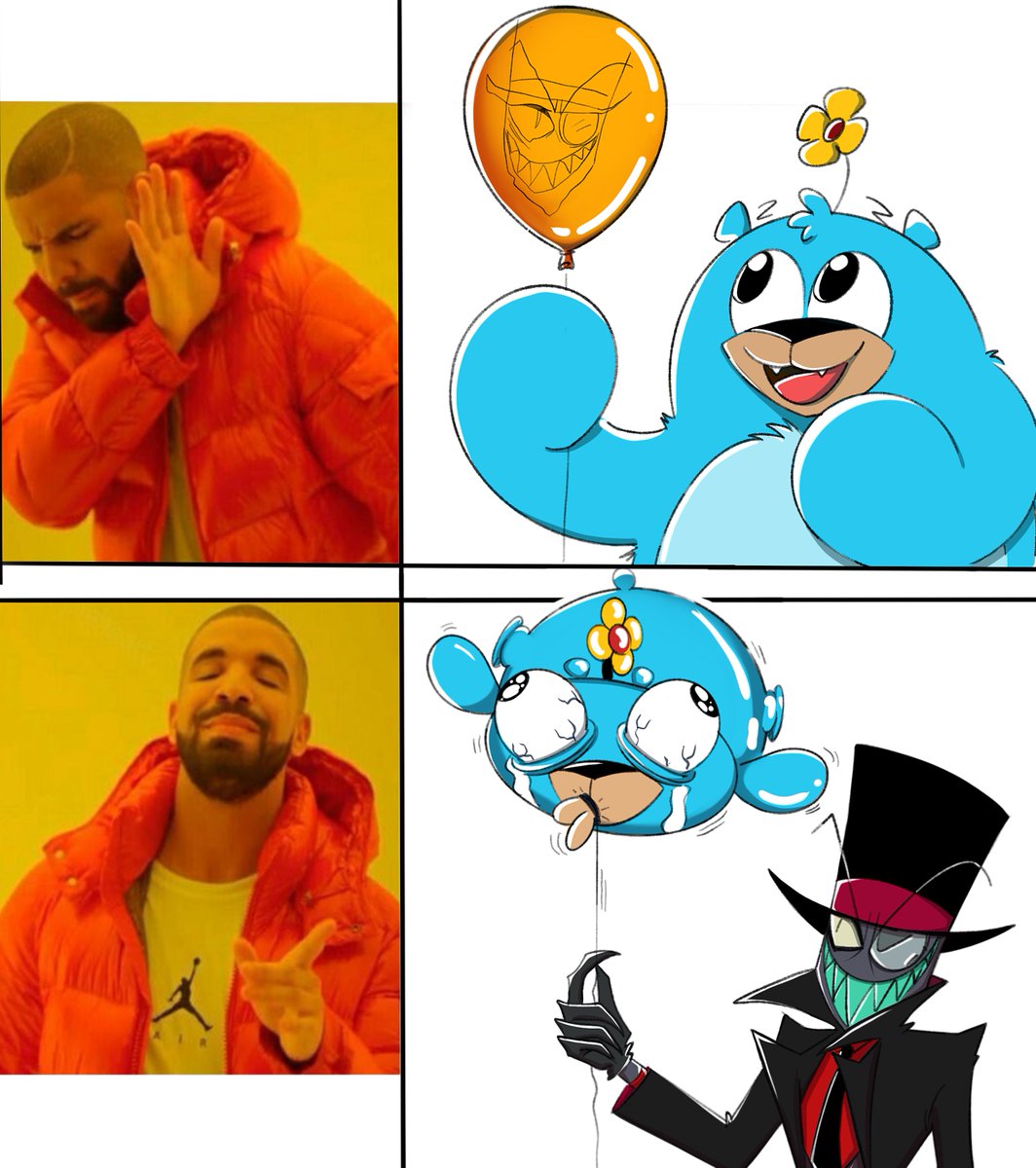 #Villainous #Villanos  #blackhat
a balloon that doesn't give you peace))