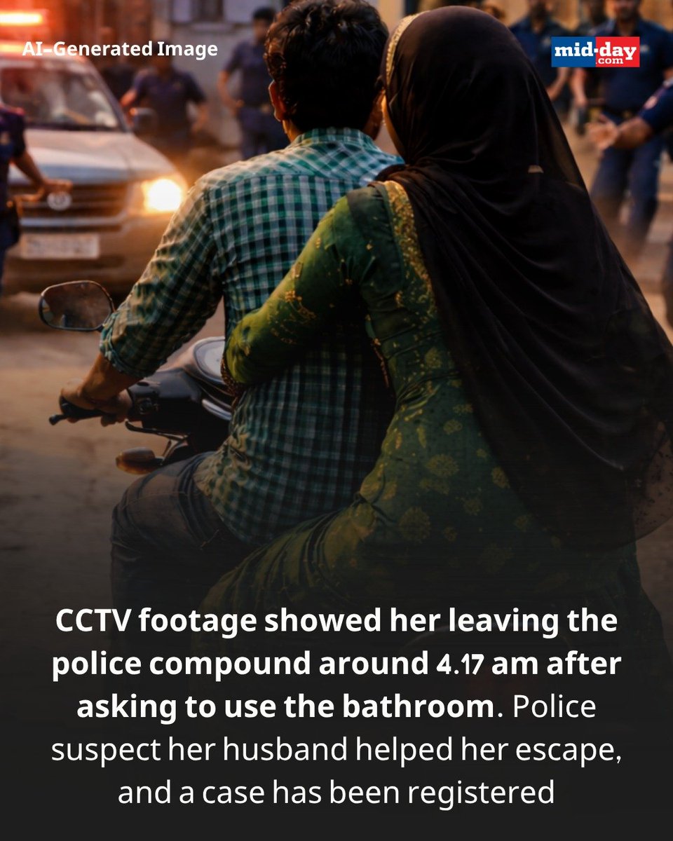 A Bangladeshi woman escaped custody from Kurla Police Station before ...