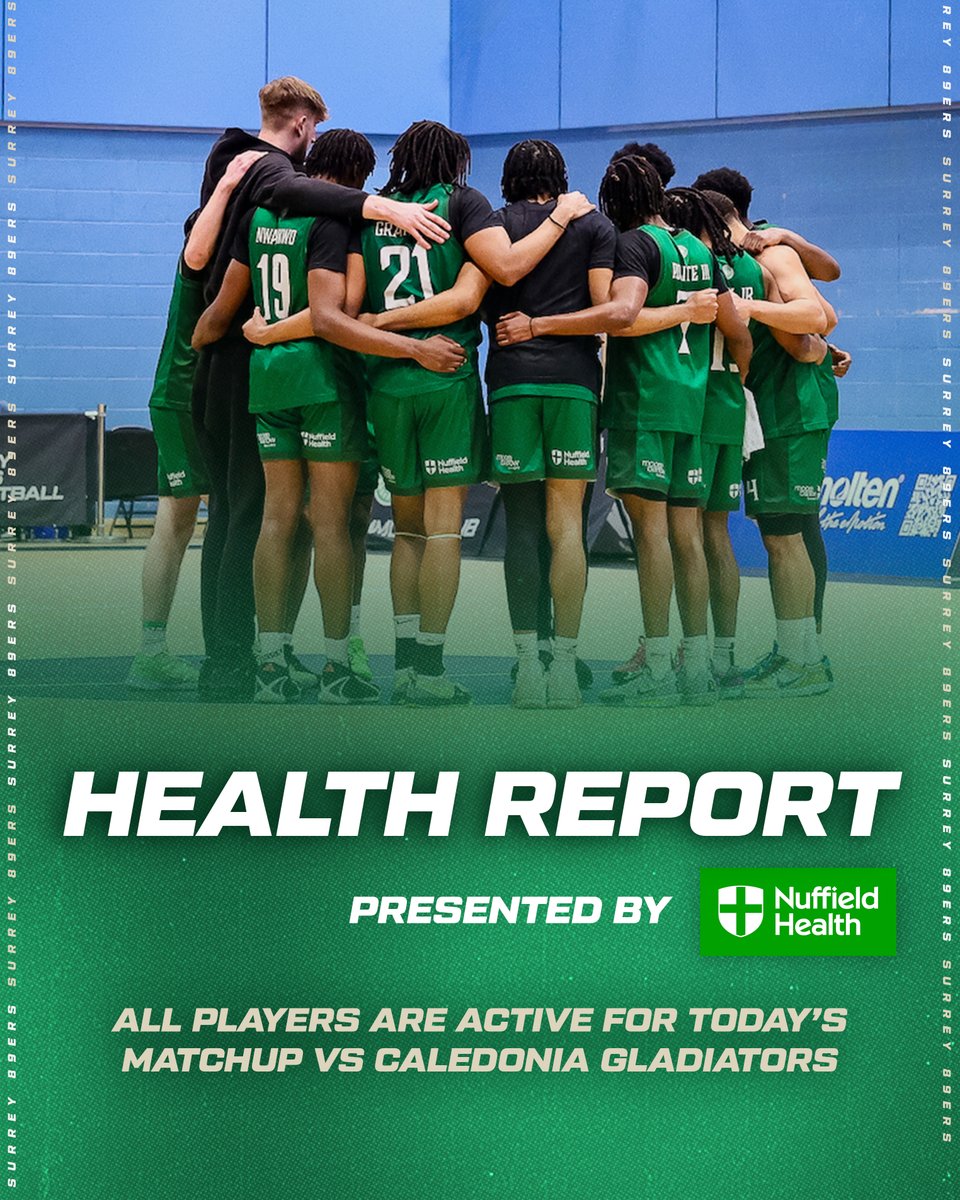 Surrey89ers's tweet photo. Everyone's locked in and ready 🔒

🚨 Don't miss the last Friday Night Hoops of the season, link in bio!

#GreenRunsDeep
#Surrey89ers
#SurreyBasketball
#HealthReport
#NuffieldHealth
#SURCAL https://t.co/lvfZKyQizl