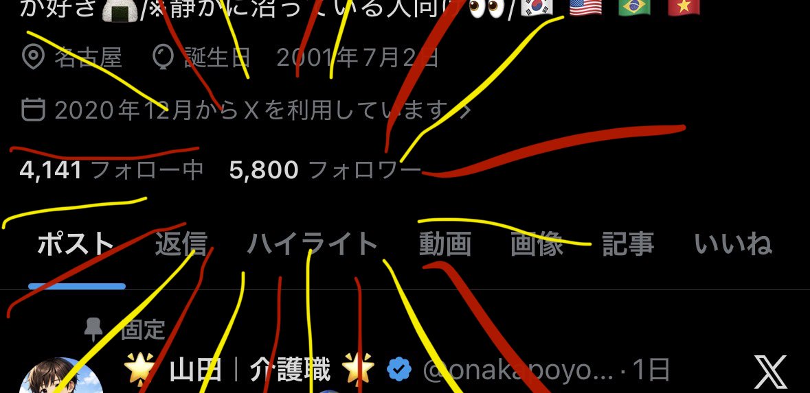 🌟 山田｜介護職 🌟 tweet media