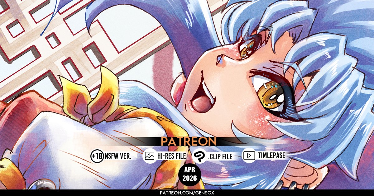 💙April's Exclusive Patreon Reward!💙

A fanart illustration pack, featuring Ryouko Hakubi from Tenchi Muyo!

Get the full reward pack on Patreon!

▶️ patreon.com/gensox

#Fanart #PatreonArtist  #art #digitalart #artwork #animeart