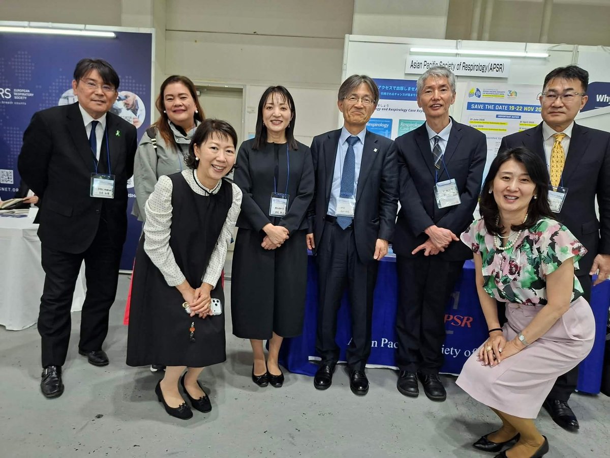 APSRapsr's tweet photo. Highlights from the Respirology RCR Meet the Editor session at the APSR booth at　the 66th Annual Meeting of the Japanese Respiratory Society in Kobe. Great discussions and a valuable chance to connect with the editorial team.

#APSR #Respirology #JRS https://t.co/iNEKohHPPr