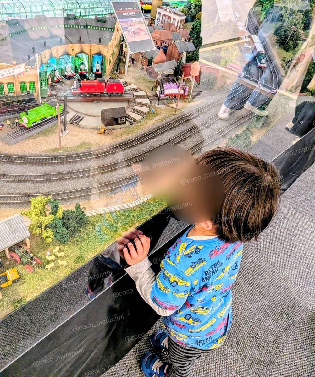 きかんしゃトーマスの世界展のチケットが当たったので、行ってきたよ