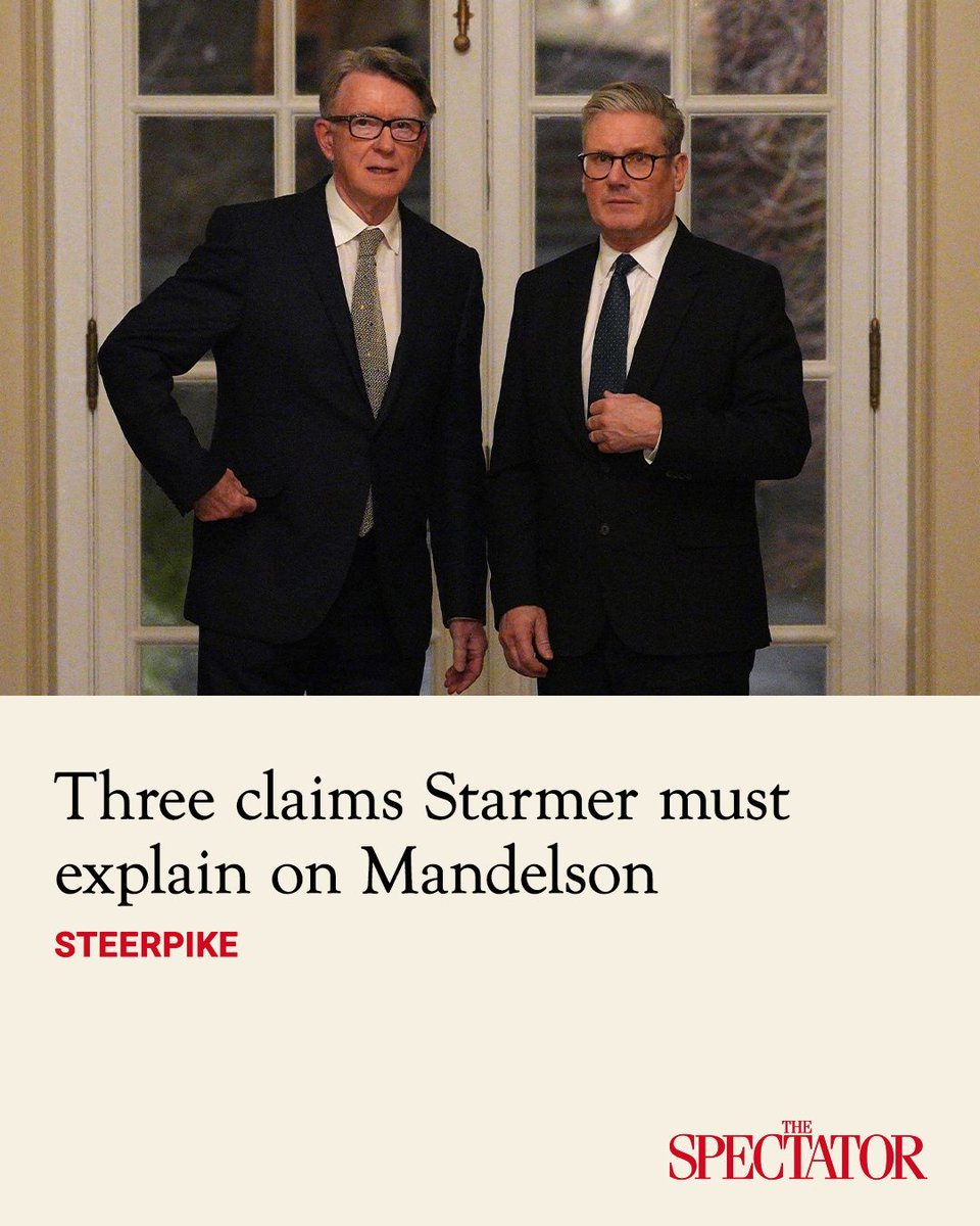 The Spectator tweet media