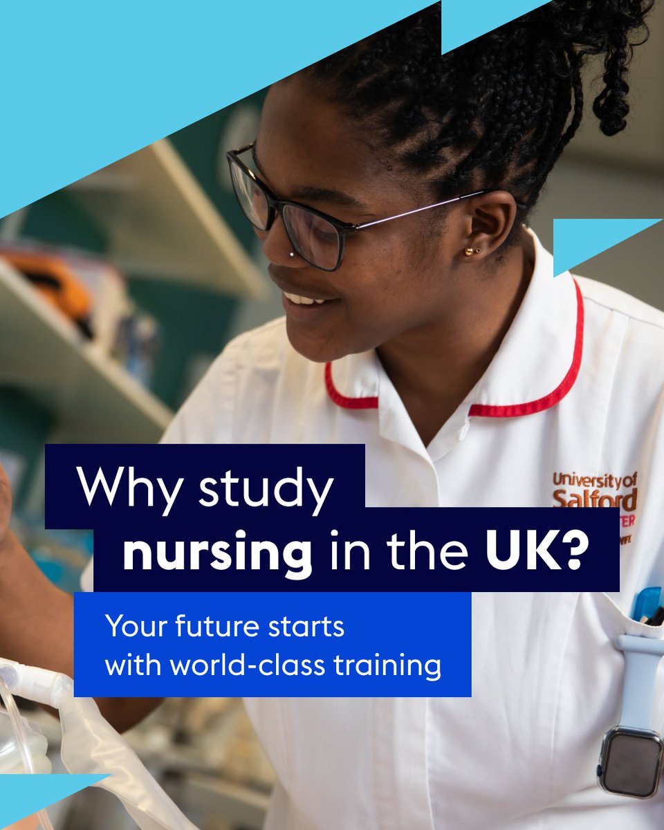 thBritish's tweet image. Do you want to study nursing? Choose to study in the UK and access world-class teaching and training, and learn in real-life settings.
Your future starts here – visit our website to find out more about studying nursing in the UK . 
ow.ly/XkI250YCOST
#StudyUK #Nursing