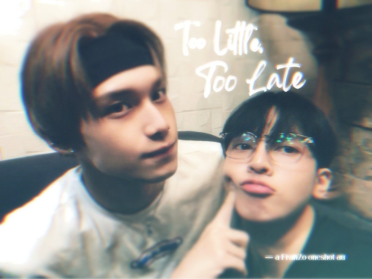 authorsiella's tweet photo. Too Little, Too Late.
a #FranZo oneshot au. https://t.co/X2GFauo29v