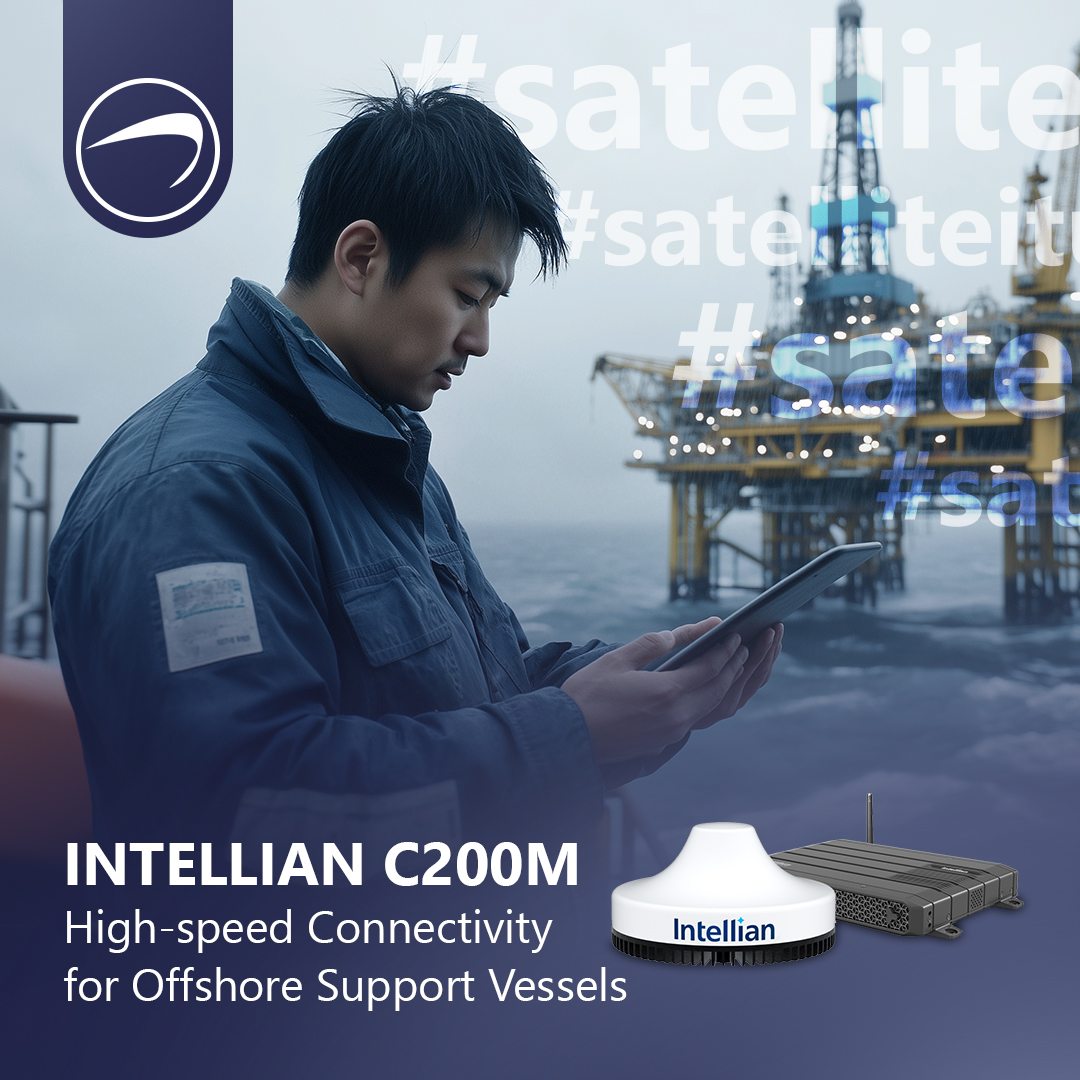 iectelecom's tweet image. Enhance your #OSV operations with @Intellian #C200M! This compact terminal delivers reliable #communications in harsh #offshore environments. Call us today to #stayconnected and ensure efficiency wherever you operate. #satelliteitup