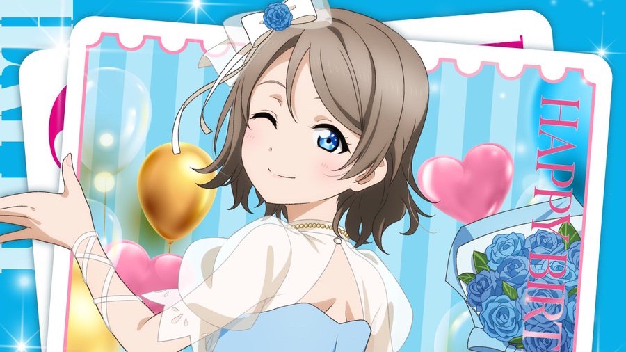 hareasajima's tweet photo. 曜ちゃんお誕生日おめでとう🎂🎉
ヨーソロー！元気もらってます！
 #渡辺曜生誕祭2026 
#渡辺曜誕生祭2026 https://t.co/JpQpHUB8kf