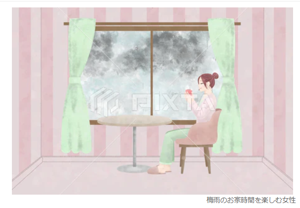 #PIXTA にて、【梅雨のお家時間を楽しむ女性】のイラストが販売開始されました！
pixta.jp/illustration/1…
梅雨の時期をポジティブにしたい時に是非。

＃PIXTA ＃ストックイラスト ＃梅雨 ＃おうち時間