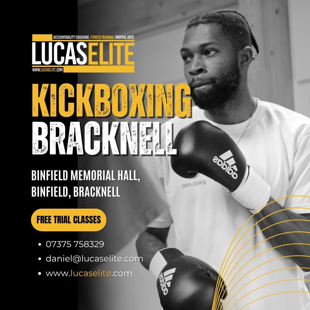 Lucaseliteuk's tweet photo. Are you looking for adult kickboxing classes?

Beginners classes now running at Binfield Memorial Hall - Tuesdays at 7pm.

Never trained before? Or getting back into it? This is the perfect place to start.

Free trial available.
https://t.co/ZIcjKraRAn

#Binfield #Bracknell https://t.co/FONAhBIOzm
