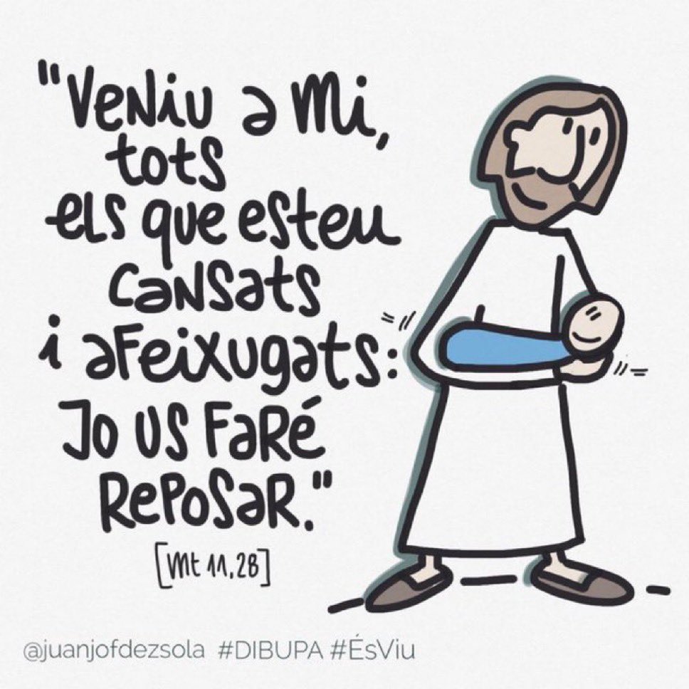 juanjofdezsola's tweet image. #PasquAfirmacions 12

Deixo que la tendresa
em porti a mirar i a tractar
els altres amb afecte.

#VisualThinking #DIBUPA 
#Pasqua #ÉsViu