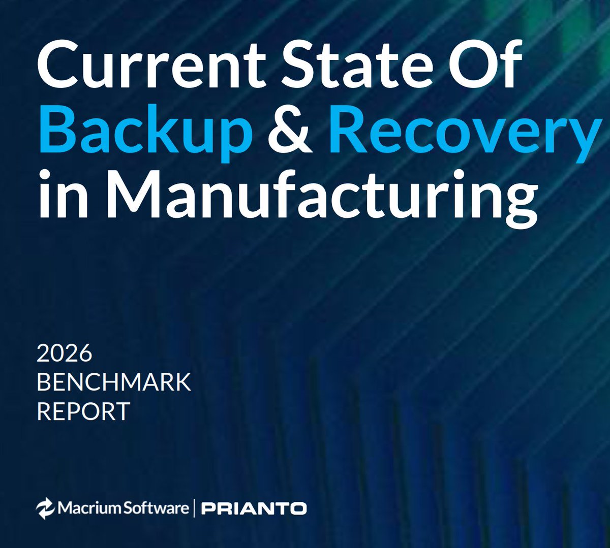 PriantoNL's tweet photo. Veel maakbedrijven denken dat hun back‑up op orde is, maar de @Macrium Software Recovery & Backup Benchmark Report 2026 laat een ander beeld zien. Slechts iets meer dan de helft maakt regelmatig back‑ups, nog minder doet structurele hersteloefeningen en maar 54% van de OT‑systemen is echt goed beschermd. De meeste downtime blijkt bovendien te komen door technische en operationele issues, niet primair door cyberaanvallen. Wie serieus werk wil maken van operationele weerbaarheid, moet dus verder gaan dan “we hebben een back‑up” en inzetten op gevalideerde recovery, realistische RTO’s en betere samenwerking tussen IT en OT.

Wil je met jouw industriële klanten het gesprek aangaan over échte recovery‑gereedheid? Download dan het Macrium Recovery & Backup Benchmark Report via Prianto Benelux, en gebruik de inzichten als praktisch kader in je volgende klantgesprek:
https://t.co/tHcO7h12rl
 
#backupbenchmark #recoveryreadiness #manufacturingIT #OTenIT #cyberresilience #backupandrecovery #Macrium