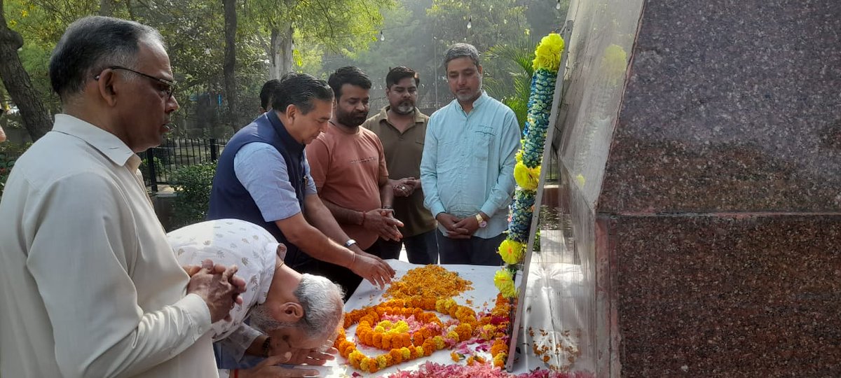 BVPorg's tweet photo. 14 अप्रैल 2026 | दिल्ली | डॉ. भीमराव आंबेडकर जयंती के अवसर पर मादीपुर  में माल्यार्पण कार्यक्रम ।
@PMOIndia
@narendramodi
@RSSorg
@BVPorg https://t.co/Fda4FYLFhT