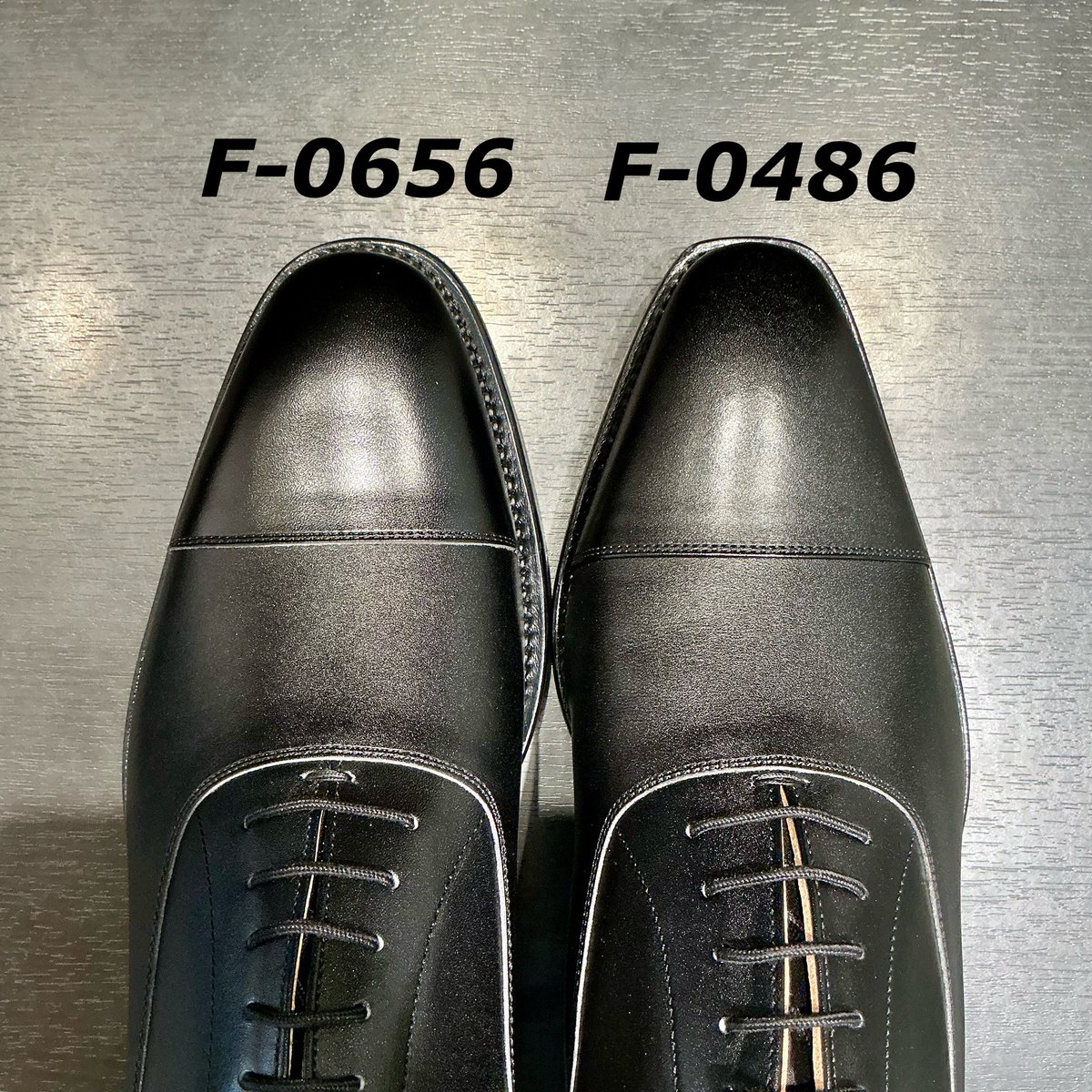 入荷情報②】 ○F-0486/BL/E 25.0cm~27.0cm ¥28,600-(税込) 前下がりの