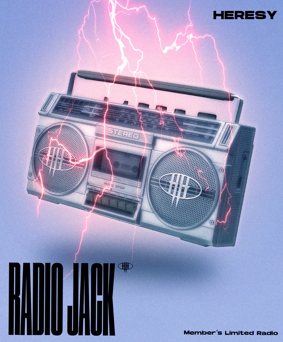 📢RADIO更新情報

HERESY会員限定WEBラジオ『RADIO JACK』5月配信分メッセージ募集中！
5月放送はRUKIがお送りします。

新コーナー案も募集中！
「こんな姿のメンバーが見てみたい！」といったリクエストも、どしどしお送りください。

皆様の投稿お待ちしております✨