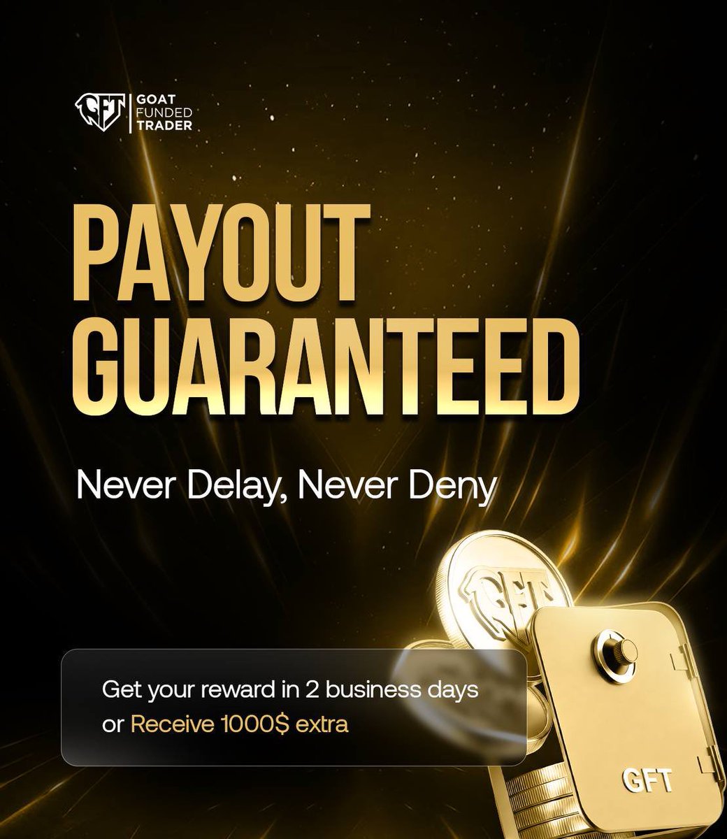 babypipsgrad8's tweet photo. 🚨 18 Million reasons to trade with @GoatFunded 

Available offers 🫴🏽 
🔥 35% 📴 all purchase
🔥 Get a free account 
🎫 BOGO35

🖇️ Offer link: https://t.co/0vhsOTjXg5

📍 Limited time offer https://t.co/g9RbDQzxKf