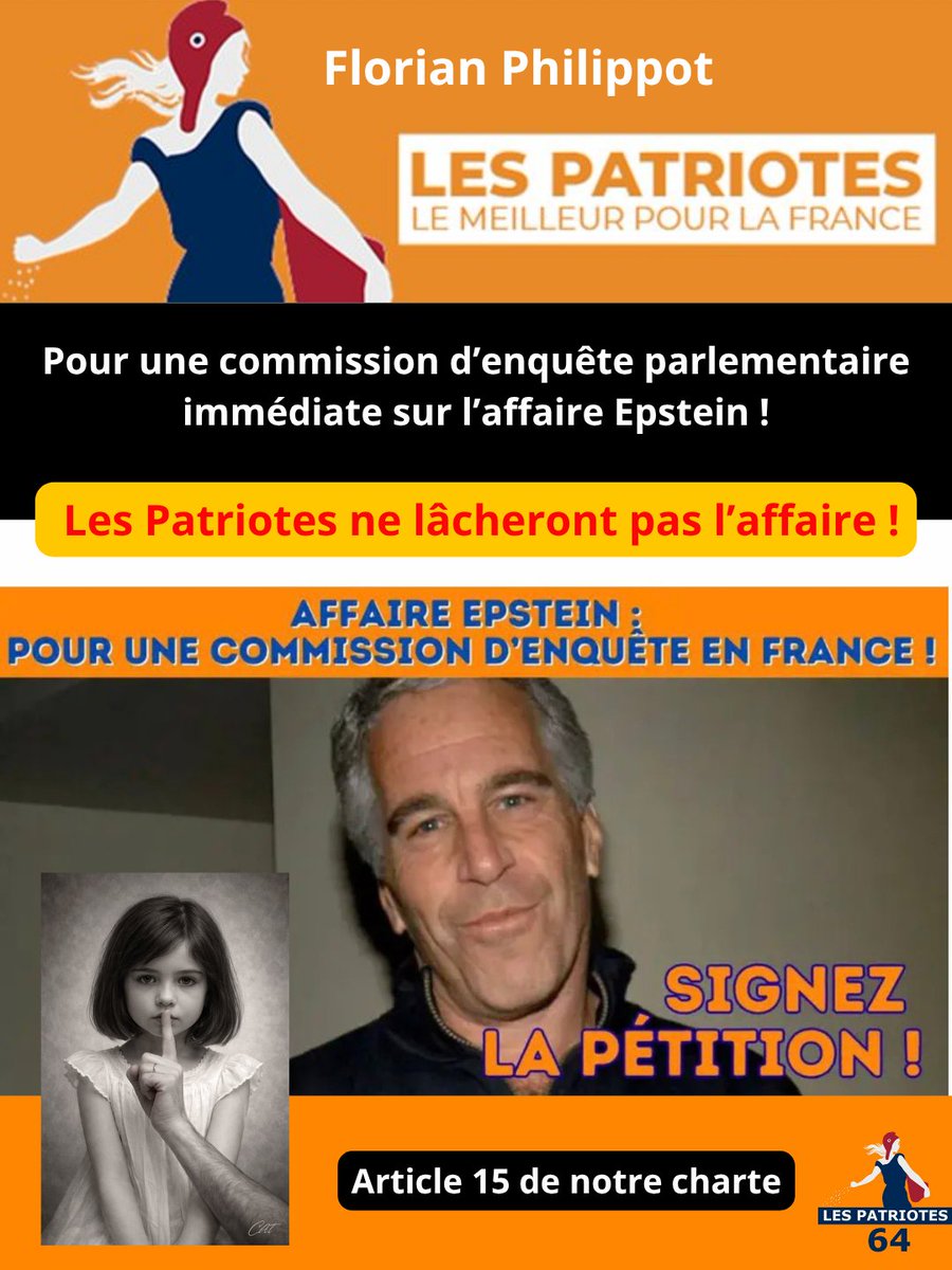 LesPatriotes64's tweet image. ❌La vérité ne doit jamais être étouffée ‼️
⚠️ Exigeons des réponses, exigeons une enquête.
➡️Rejoignez notre combat
#justice
#Transparence
#LesPatriotes