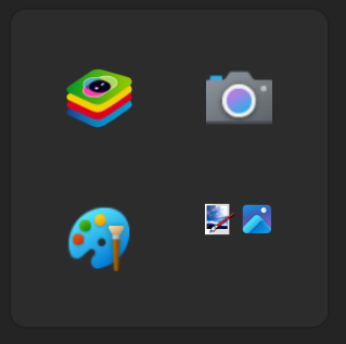 FedeStories's tweet photo. @MicrosoftDesign It's quite broken that it sometimes fails to recognize certain apps or they're "invisible." https://t.co/Z61OFaQ8mJ