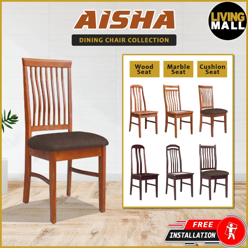 livingmallsg's tweet image. Dining chair collection crafted from full solid wood, available in walnut or cherry finishes with marble or cushioned seat options for versatile style and comfort. 

👉 Shop now
shopee.sg/Living-Mall-Ai…

#diningchair #diningchairs #diningchairset #diningchairdesign