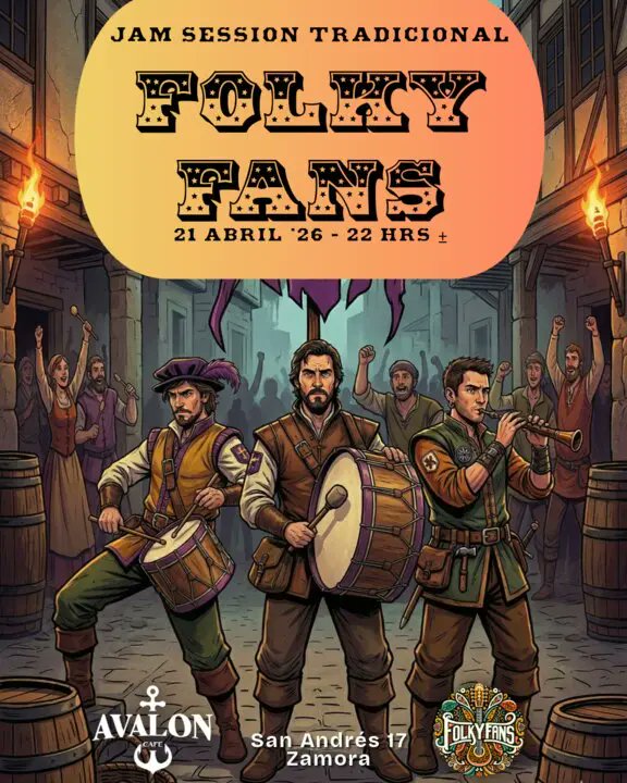 news_zamora's tweet photo. FolkyFans convoca una “rebelión musical” con una jam session comunera en el Avalon Café
 https://t.co/OrumL7Wg92 https://t.co/pse6gNLKpa