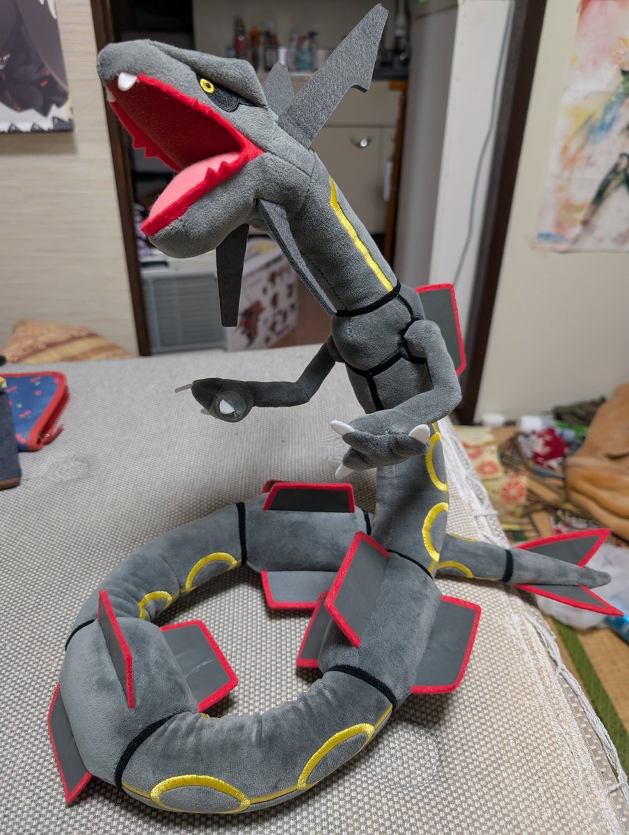 黒いレックウザは海老名で飼いました