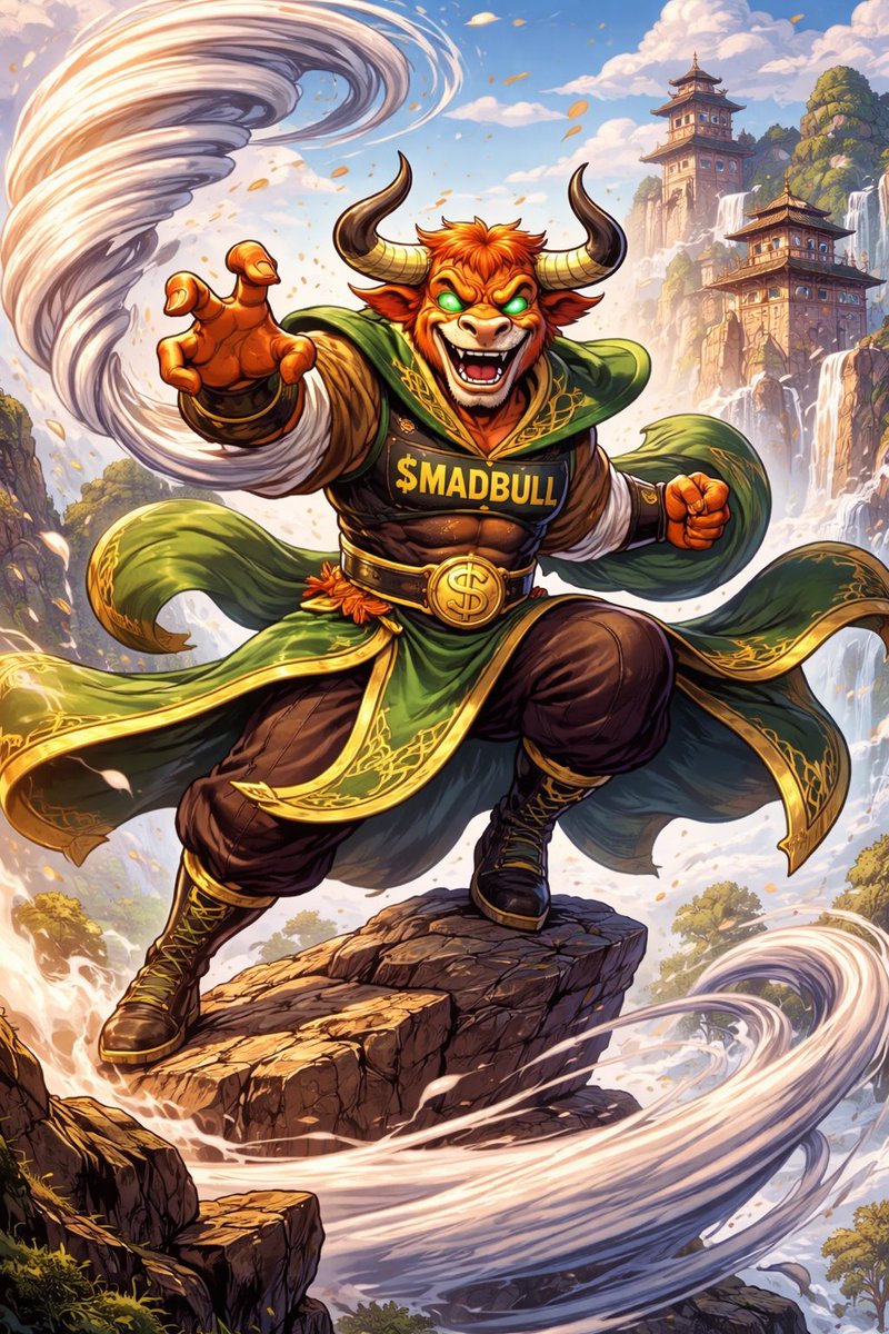 FIN6_TeK's tweet photo. It’s a good day to preach the $MADBULL spirit, tough grass and be one with the wind today..
But most importantly stay Madbullishhh
😈😈😈 https://t.co/yEyXiCBhZj